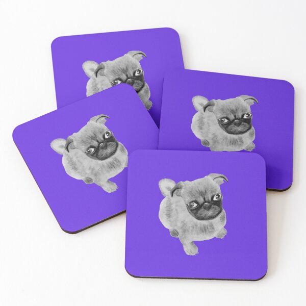 Item preview, Amy the Pug designed and sold by KindHeArtArt.