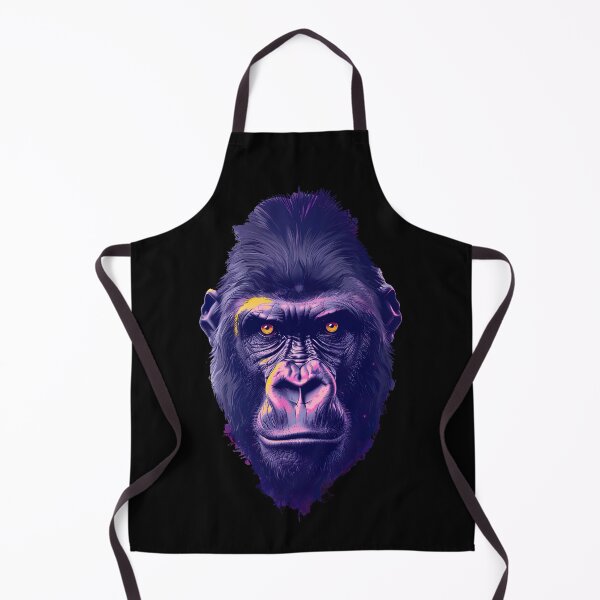 Item preview, Unamused Gorilla Head designed and sold by Psyberspace.
