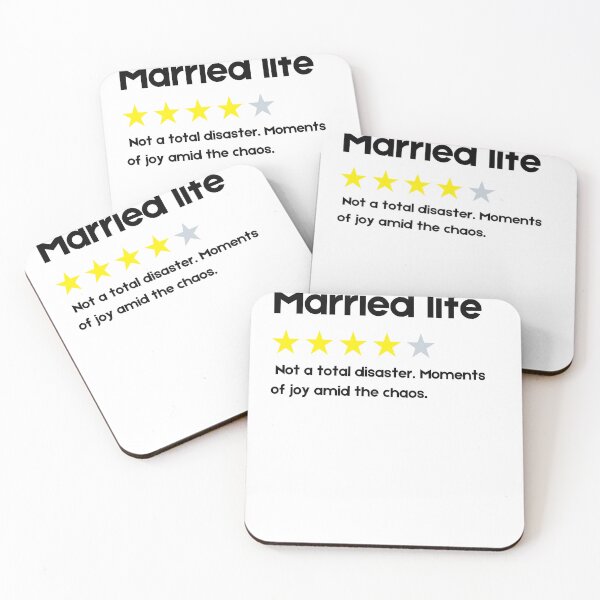 Item preview, Product Review, Married life, four star designed and sold by Numbers-Art.