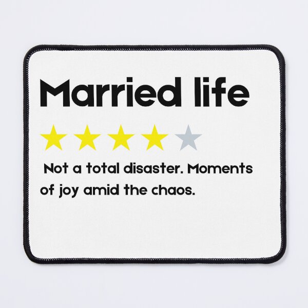 Item preview, Product Review, Married life, four star designed and sold by Numbers-Art.
