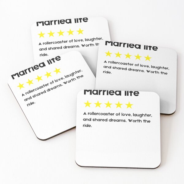 Item preview, Product Review, Married life, five star designed and sold by Numbers-Art.