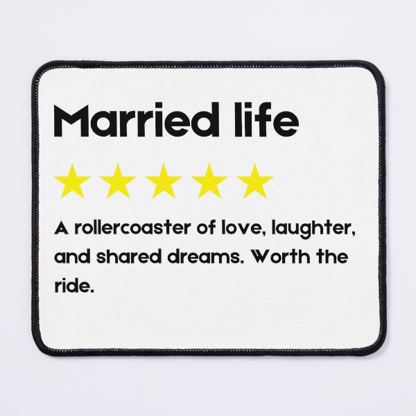 Item preview, Product Review, Married life, five star designed and sold by Numbers-Art.