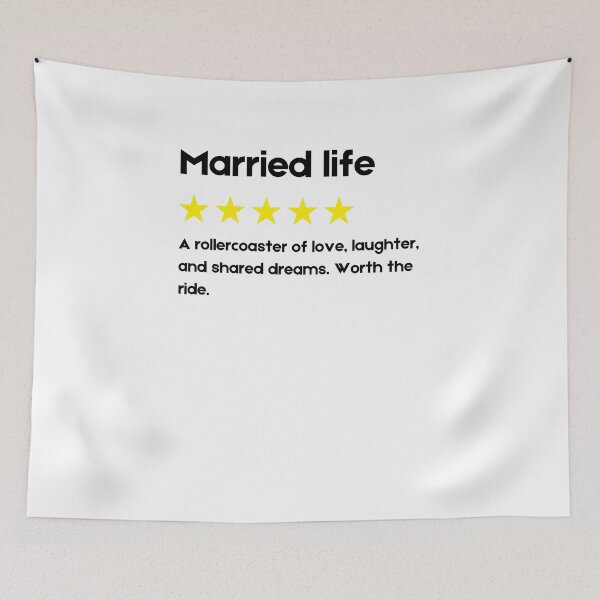 Item preview, Product Review, Married life, five star designed and sold by Numbers-Art.