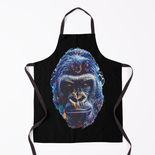 Item preview, Unamused Gorilla Head designed and sold by Psyberspace.