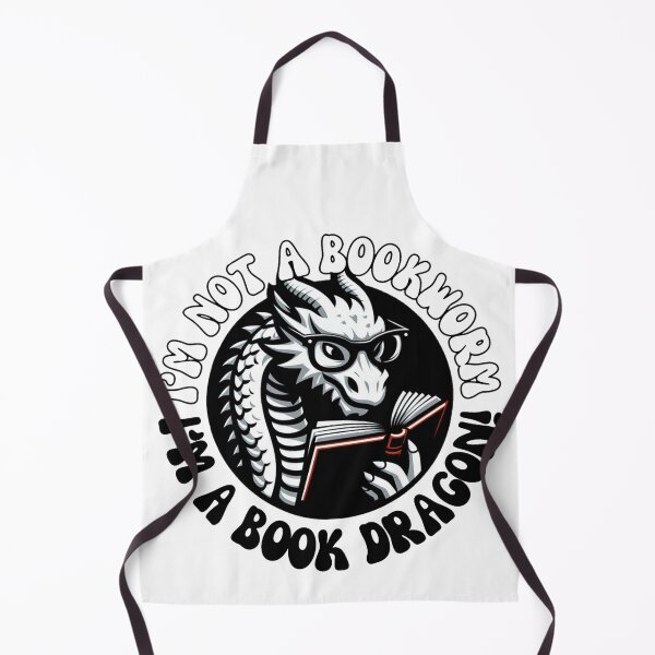 Item preview, I'm not a bookworm, I'm a book dragon! designed and sold by DShirtRepublic.
