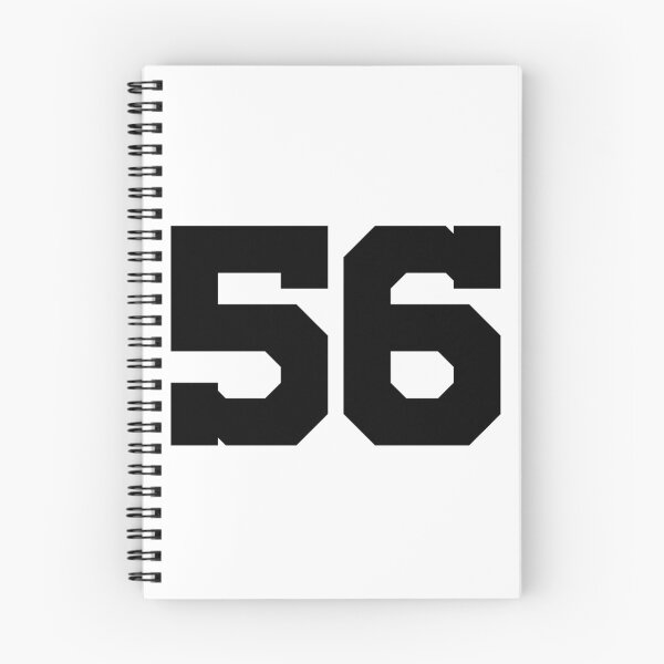 Item preview, 56, fifty-six, black, University designed and sold by Numbers-Art.