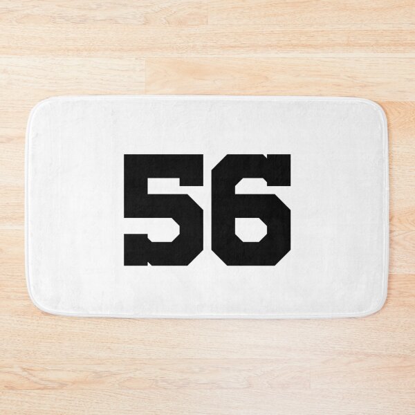 Item preview, 56, fifty-six, black, University designed and sold by Numbers-Art.