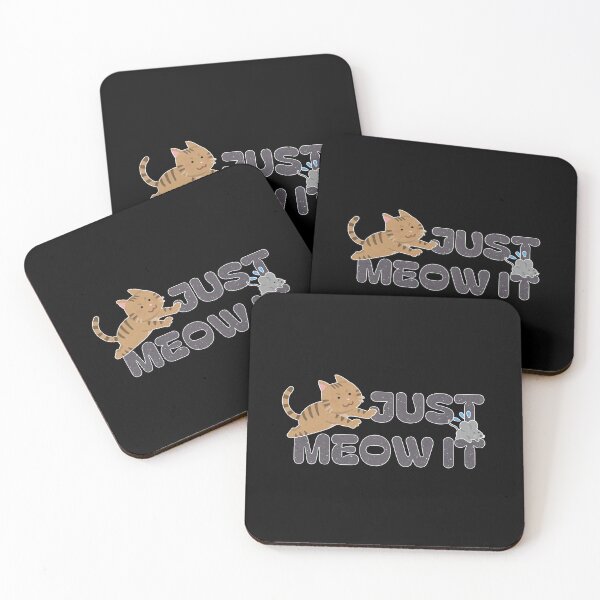 Item preview, Just Meow It | Cute Cat Chasing a Mouse designed and sold by Kimochi-Shop.