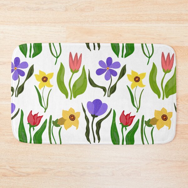 Item preview, Spring Summer Botanical Floral Design Pattern Cartoon Style  designed and sold by NayaChu.