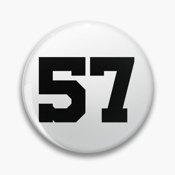 Item preview, 57, fifty-seven, black, University designed and sold by Numbers-Art.