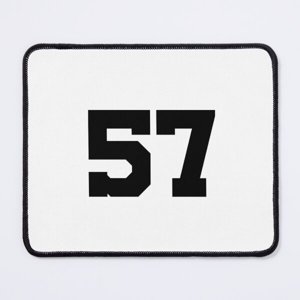 Item preview, 57, fifty-seven, black, University designed and sold by Numbers-Art.
