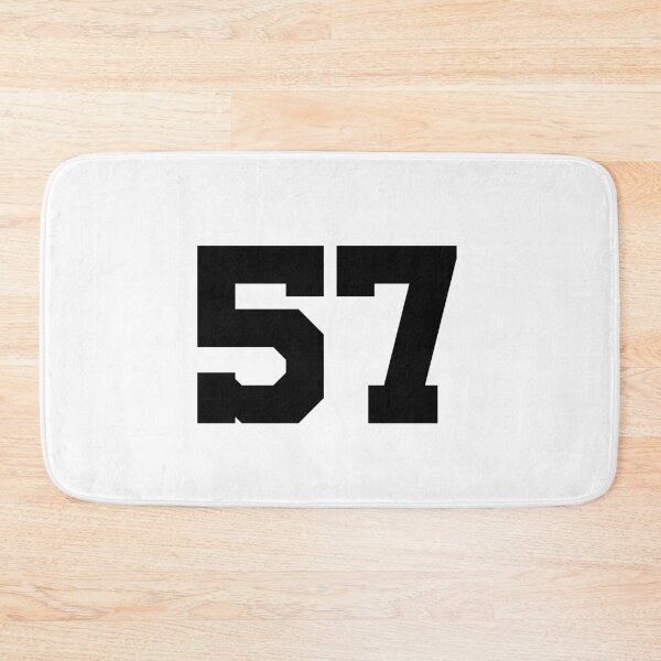 Item preview, 57, fifty-seven, black, University designed and sold by Numbers-Art.