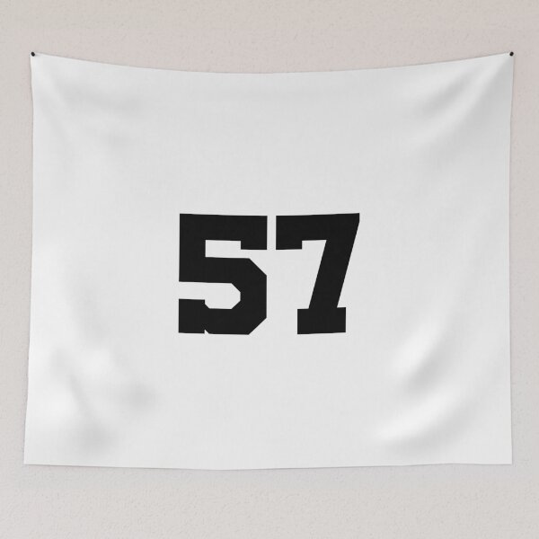 Item preview, 57, fifty-seven, black, University designed and sold by Numbers-Art.