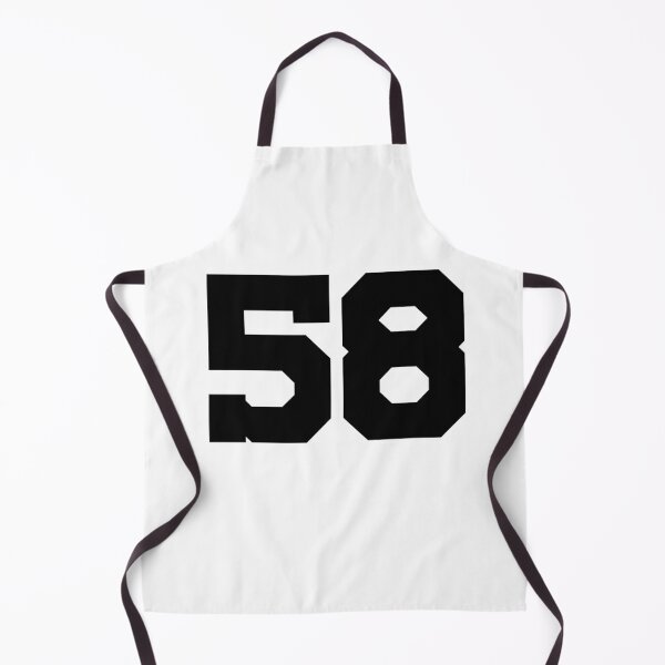 Item preview, 58, fifty-eight, black, University designed and sold by Numbers-Art.