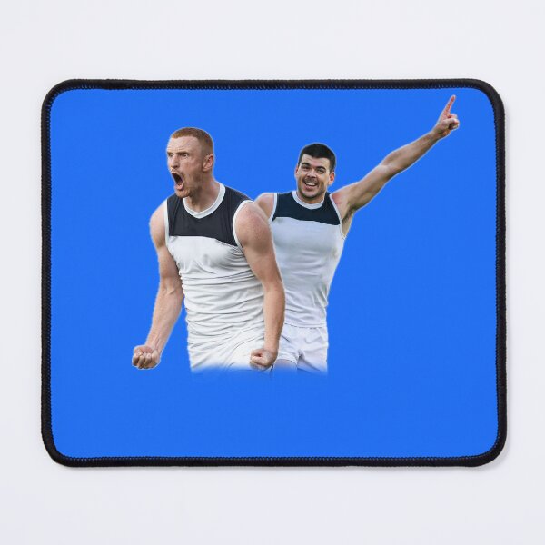 Item preview, Matthew Cottrell Matthew Kennedy clutch match winning goal against Fremantle in gather around at Adelaide Oval designed and sold by konsdigitaldesignsartwork.