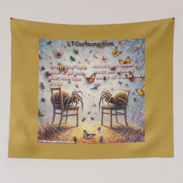 Item preview, Spider Home Decor  designed and sold by Rick London Gifts.