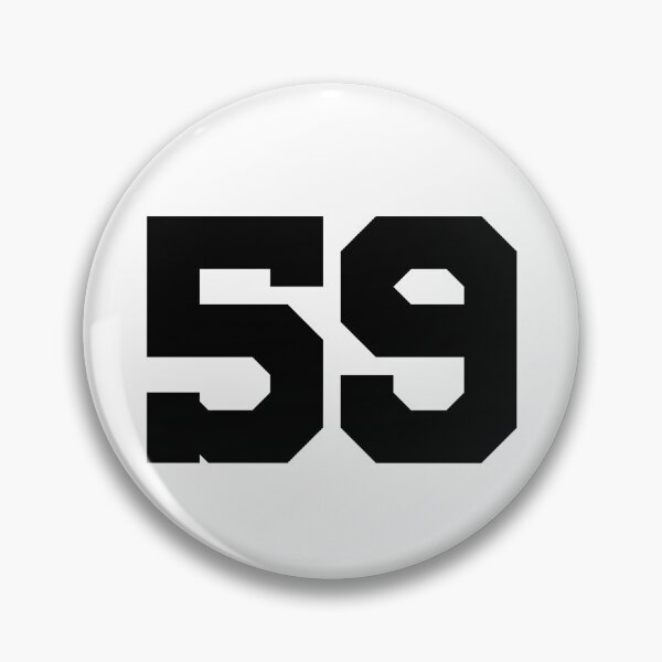 Item preview, 59, fifty-nine, black, University designed and sold by Numbers-Art.