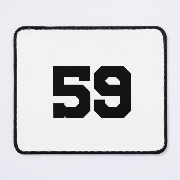 Item preview, 59, fifty-nine, black, University designed and sold by Numbers-Art.