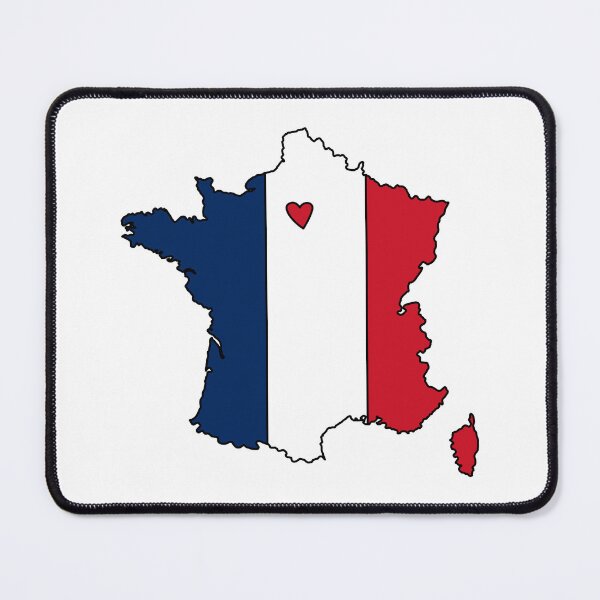 Item preview, France Country Map Doodle Contours. French flag and Capital Paris. designed and sold by AnnaVioletStore.