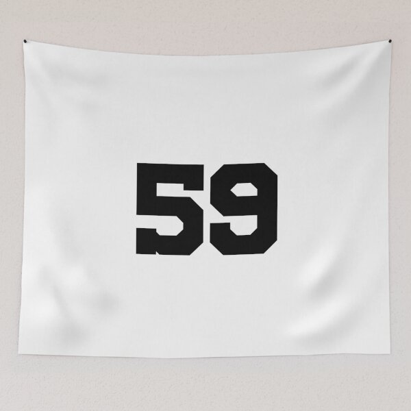 Item preview, 59, fifty-nine, black, University designed and sold by Numbers-Art.