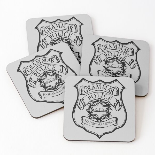 Item preview, Grammar Police.  To Serve & Correct designed and sold by zarshirts.