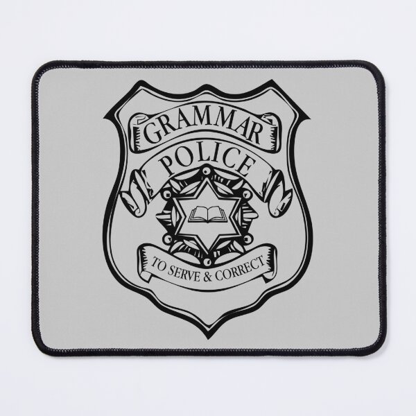 Item preview, Grammar Police.  To Serve & Correct designed and sold by zarshirts.