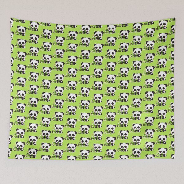 Item preview, Panda eating bamboo designed and sold by Kiskadee-Draw.