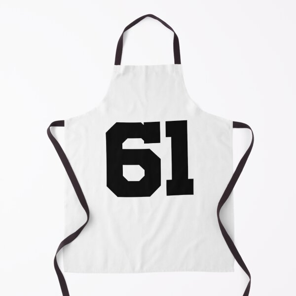Item preview, 61, sixty-one, black, University designed and sold by Numbers-Art.