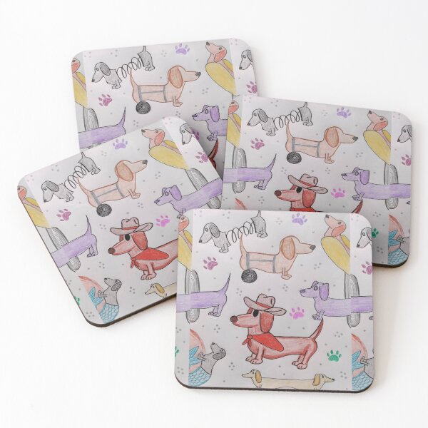 Item preview, Dachshunds  designed and sold by The Morbid Hippie .