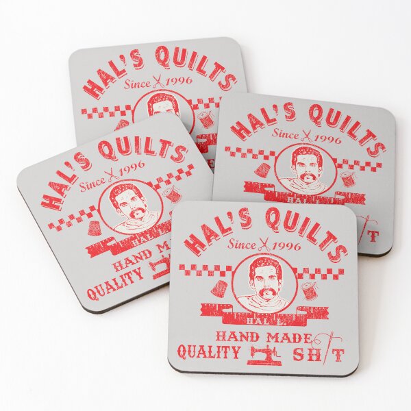 Item preview, Hal's Quilts Happy Gilmore Worn Lts designed and sold by Alema Art.