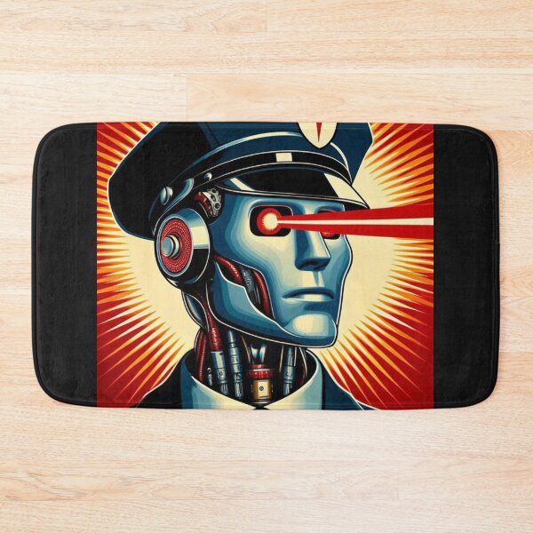 Item preview, Tesla bot designed and sold by TEEJAMBOREE.