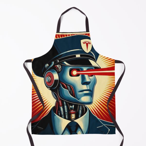 Item preview, Tesla bot designed and sold by TEEJAMBOREE.