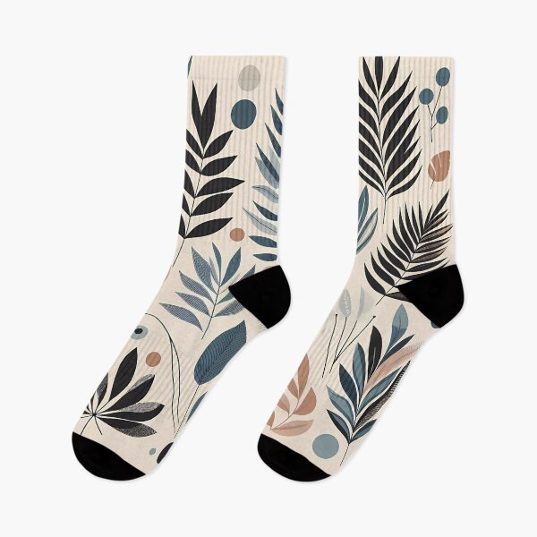 Item preview, Blue leaf pattern.  designed and sold by ShazellArt.