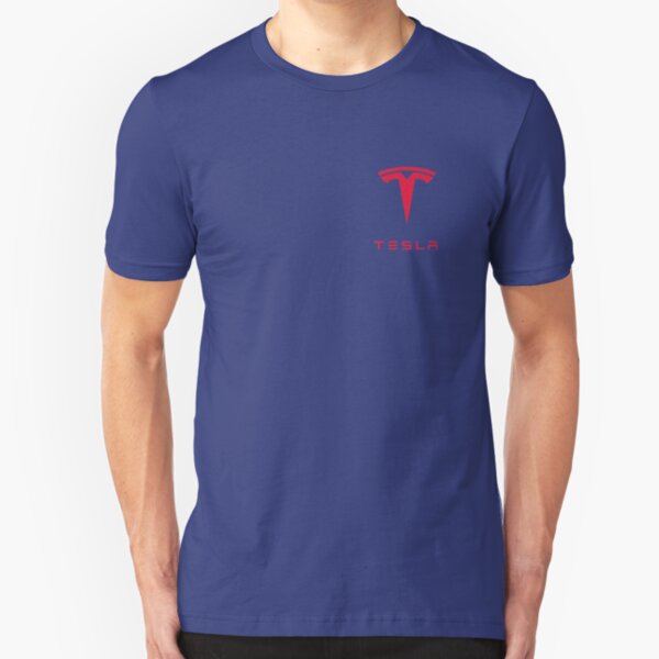 TESLA Shirt Slim Fit T-Shirt