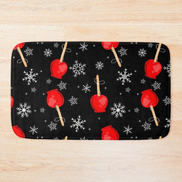 Item preview, christmas red candy apples black  designed and sold by Gossip Rag.