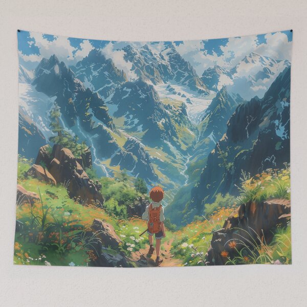 Item preview, Adventure's Call: Mountain Trail Explorer designed and sold by smartart42.
