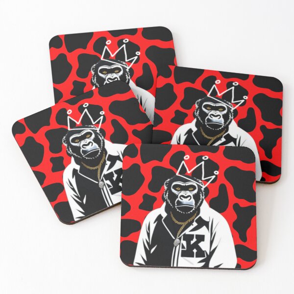 Item preview, Gorilla wearing crown  designed and sold by Roxburylane.