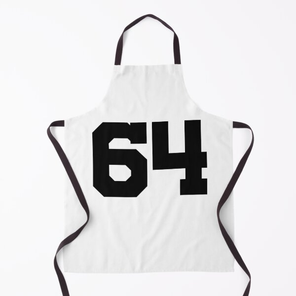 Item preview, 64, sixty-four, black, University designed and sold by Numbers-Art.