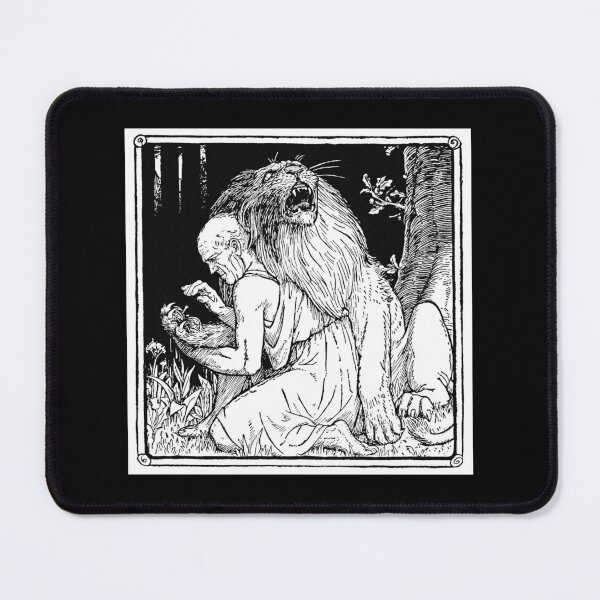 Item preview, Classic man and lion etch design  designed and sold by Kobemyers.