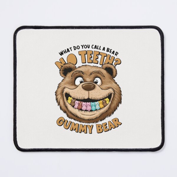 Item preview, What do you call a bear with no teeth? designed and sold by HOMEDESIGNPRINT.