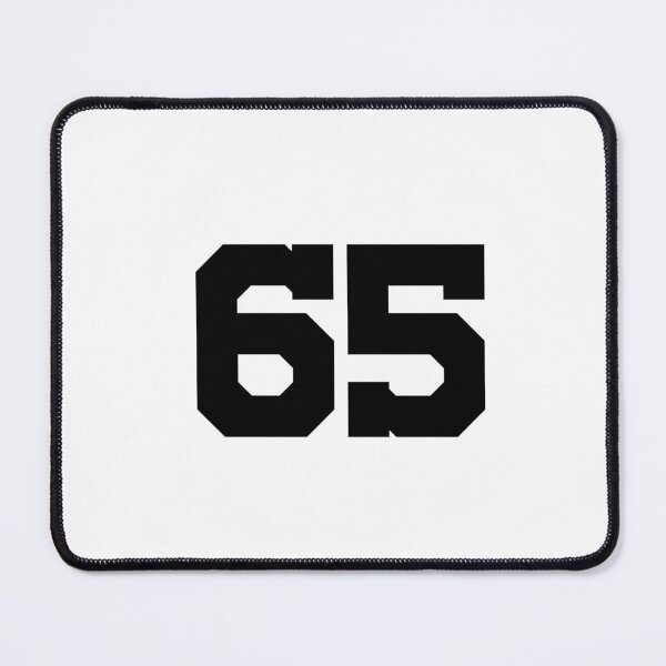 Item preview, 65, sixty-five, black, University designed and sold by Numbers-Art.