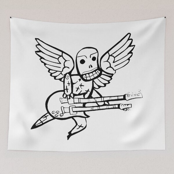 Item preview, Guitar Hero 3 - Loading Screen Skull designed and sold by ShopDesignBR.