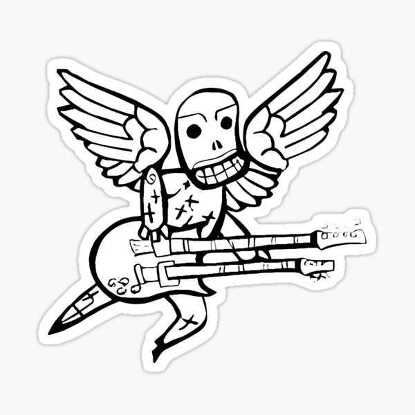 Item preview, Guitar Hero 3 - Loading Screen Skull designed and sold by ShopDesignBR.