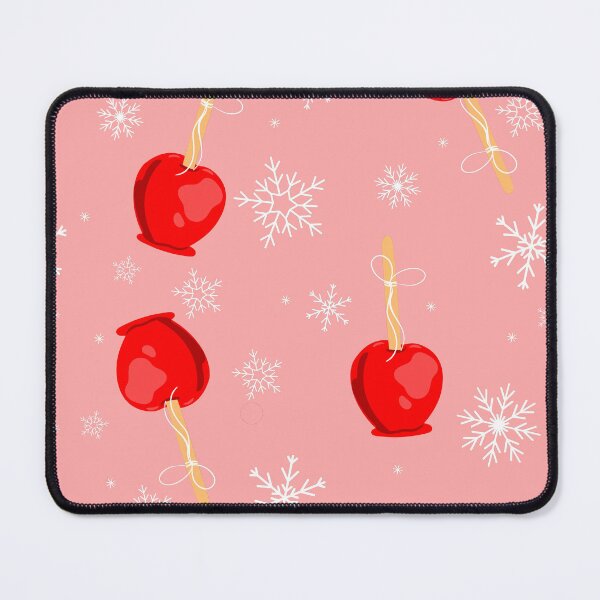 Item preview, christmas red candy apples pink  designed and sold by Gossip Rag.