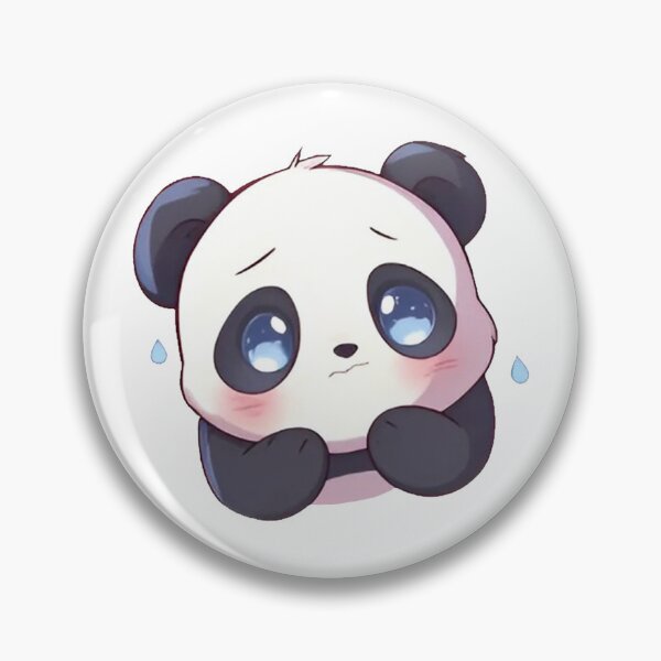 Item preview, Pleading Eyes Panda designed and sold by BadLuckByDesign.
