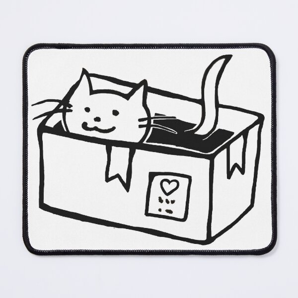 Item preview, Happy cat sending love designed and sold by MinmiDesign.