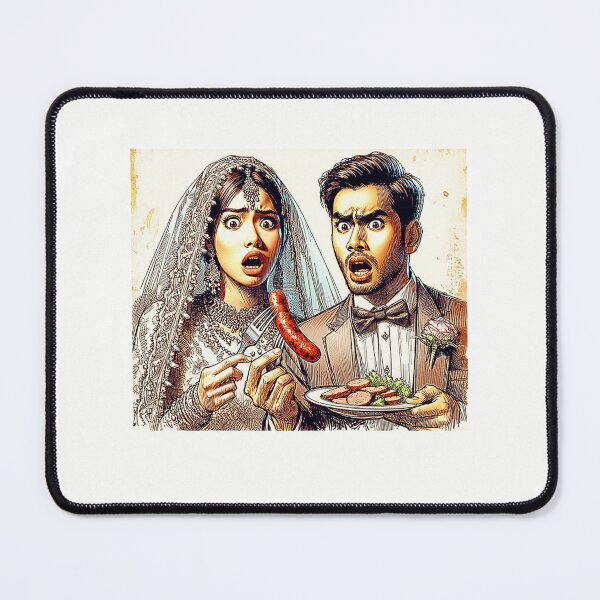 Item preview, The Wedding, Sausage on a Fork. Get Forked designed and sold by Get-Forked.