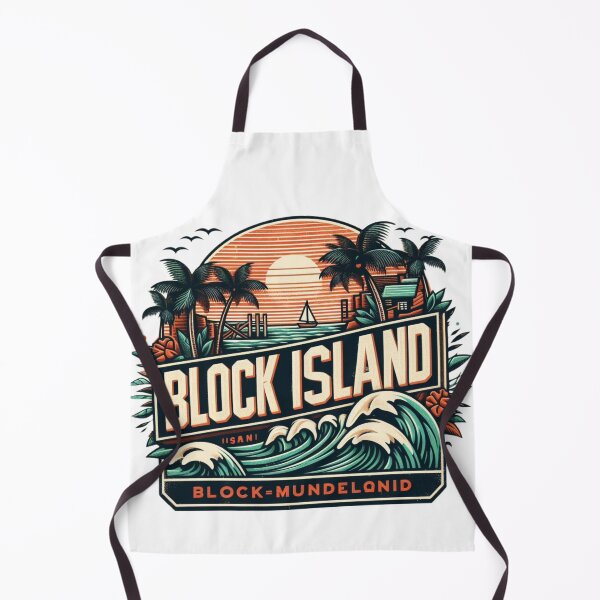 Item preview, Block Island Rhode Island sticker designed and sold by Elouk.