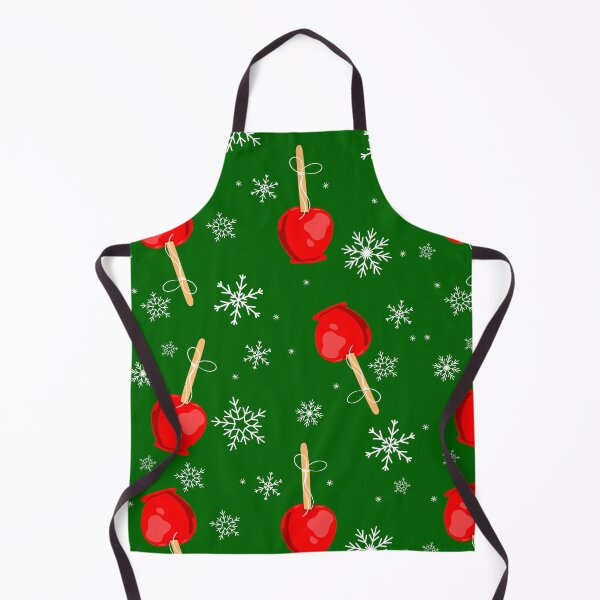 Item preview, christmas red candy apples green designed and sold by Gossip Rag.