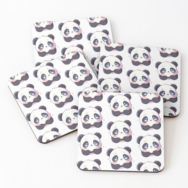 Item preview, Pleading Eyes Panda designed and sold by BadLuckByDesign.